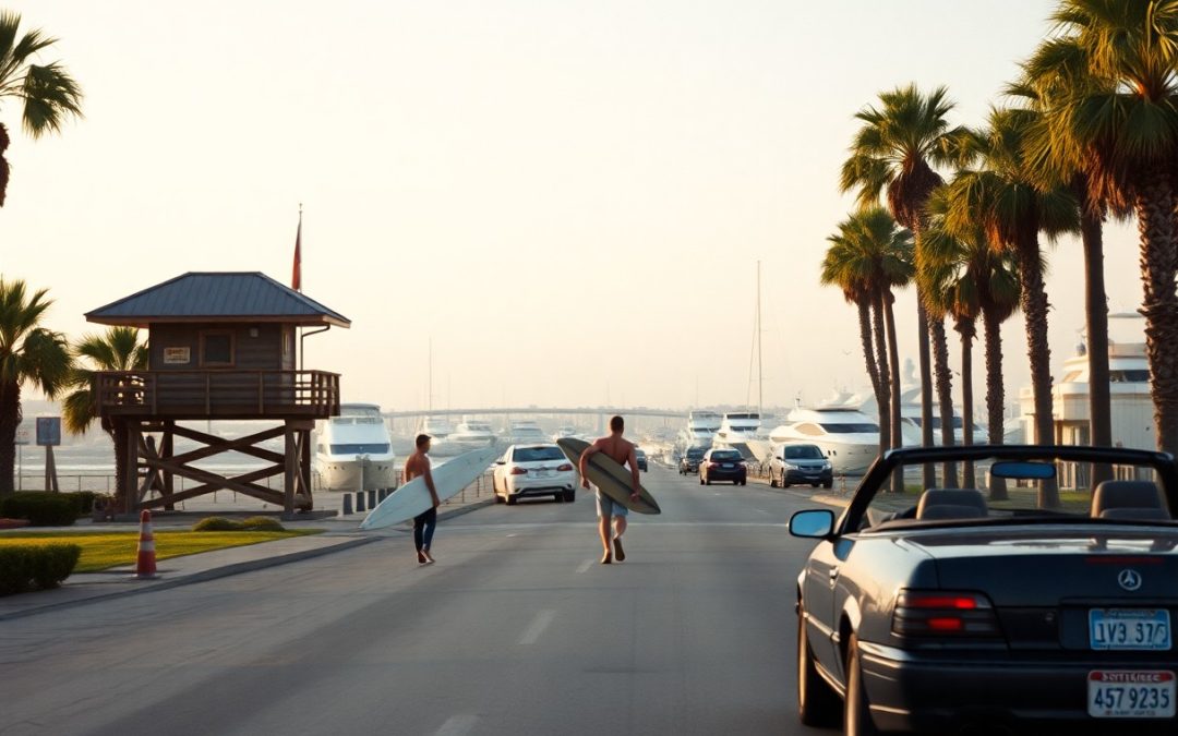 Orange County CA Living Visiting Exploring